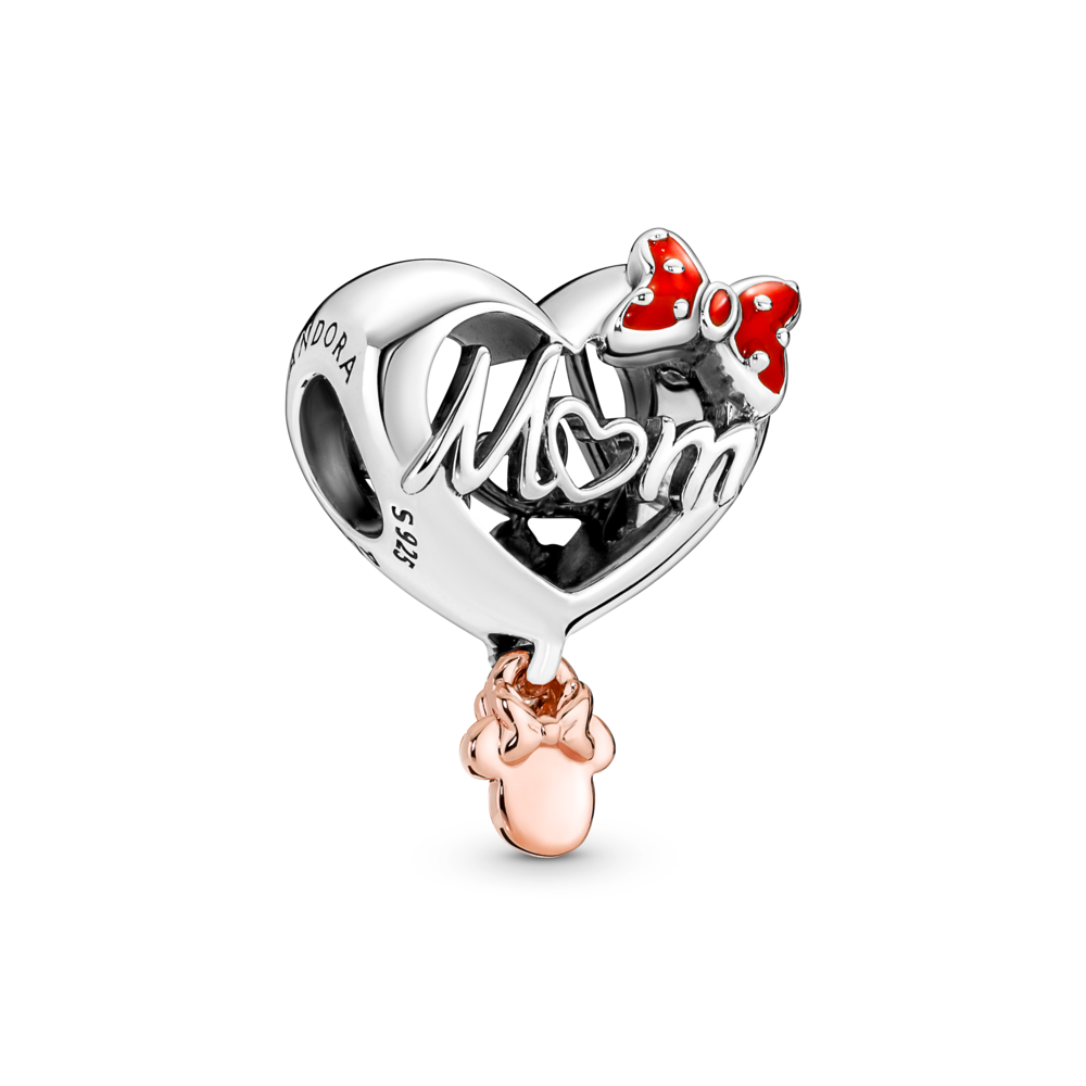 Disney Minnie Mouse Mum Heart Charm