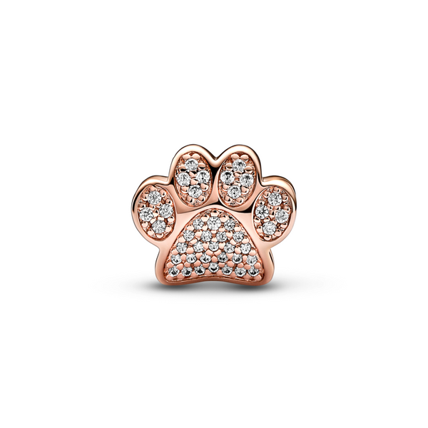Sparkling Paw Print Charm Pandora Jordan