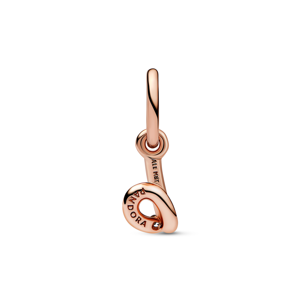 Letter B Script Alphabet Dangle Charm