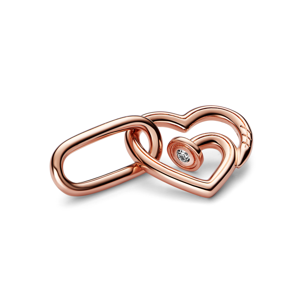 Pandora ME Nailed Heart Styling Double Link