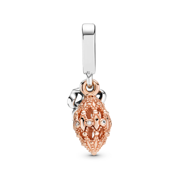 Decorative Ornament Two-Tone Dangle Charm