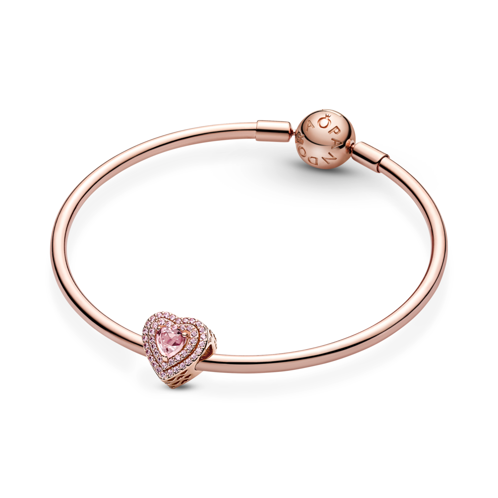 Sparkling Levelled Heart Charm