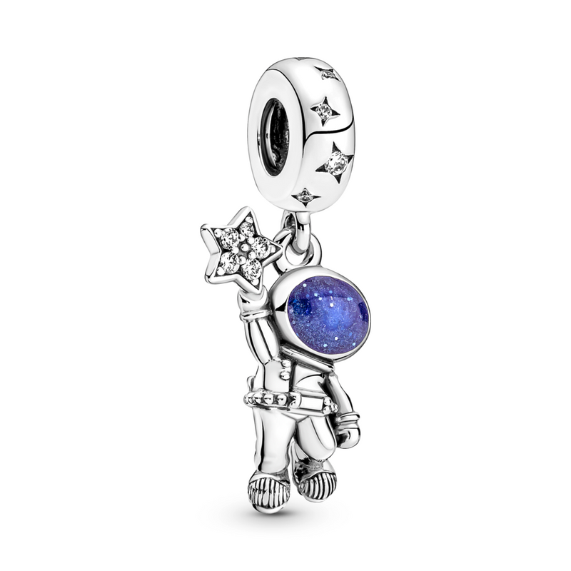 Astronaut In The Galaxy Dangle Charm