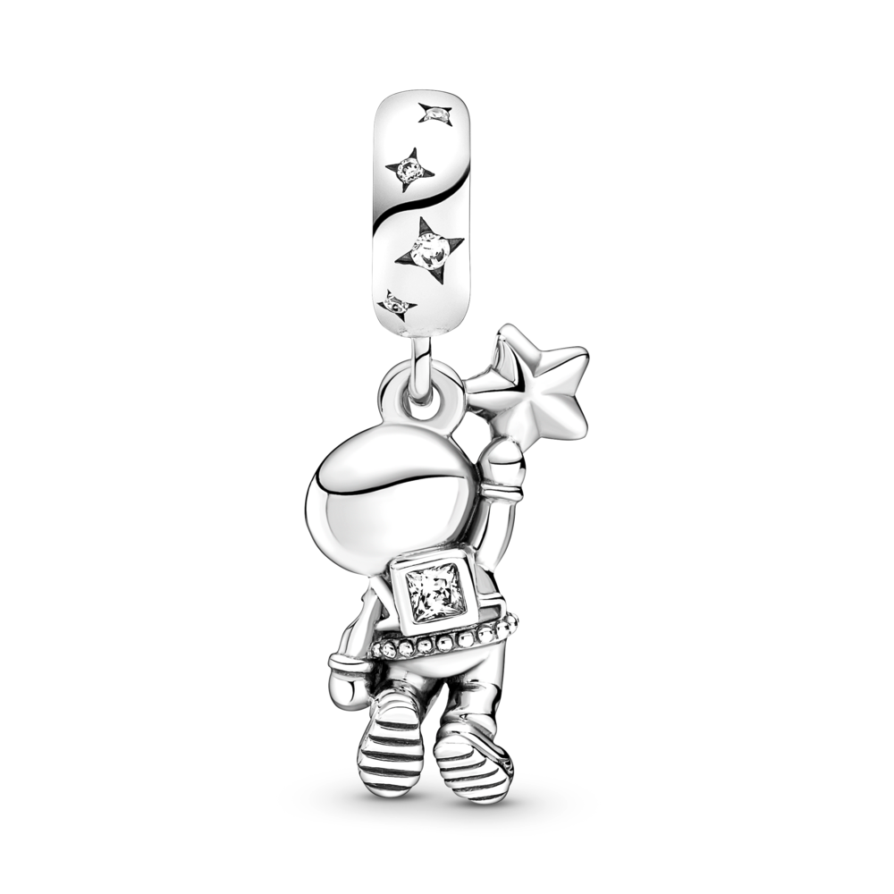 Astronaut In The Galaxy Dangle Charm