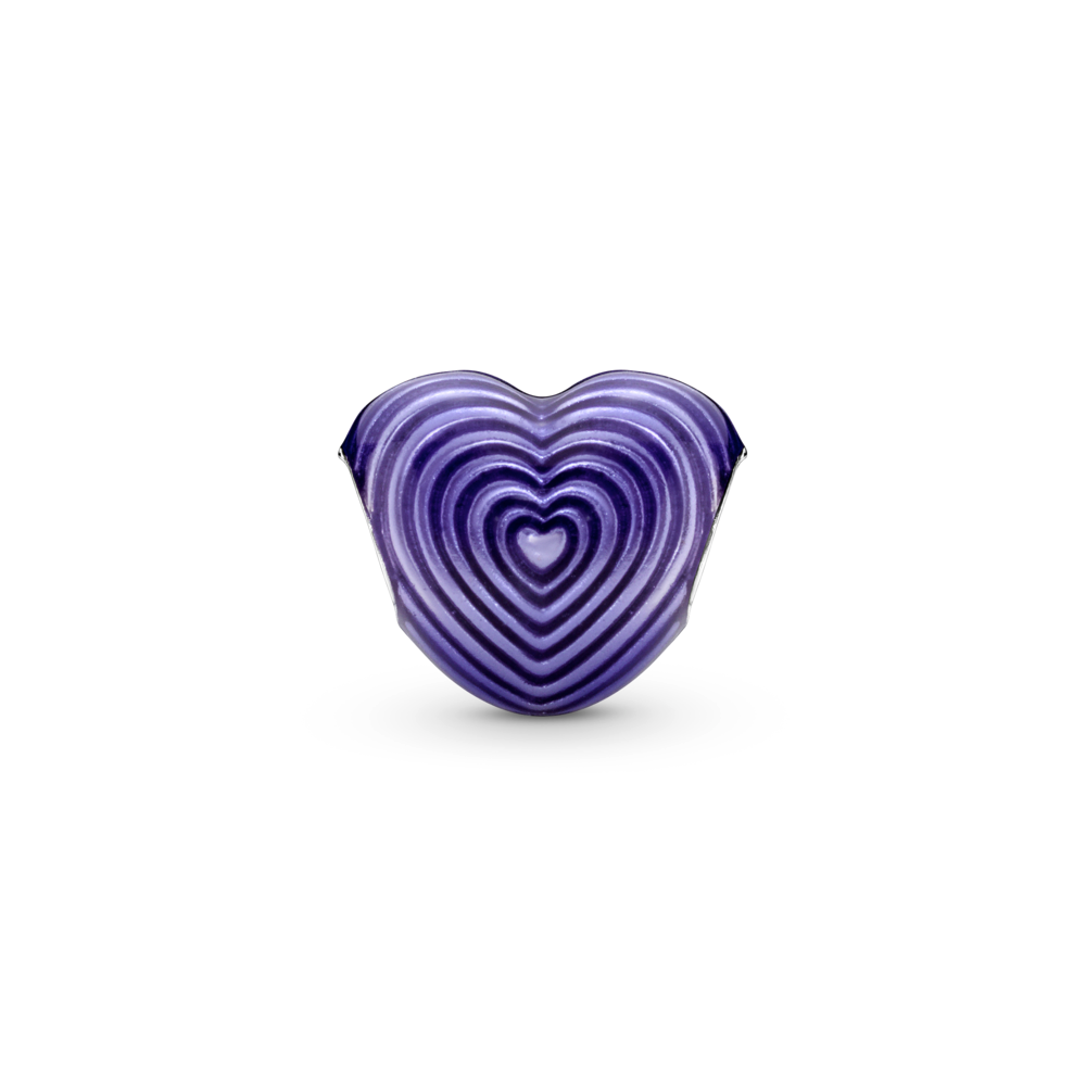 Radiating Love Mum Heart Charm