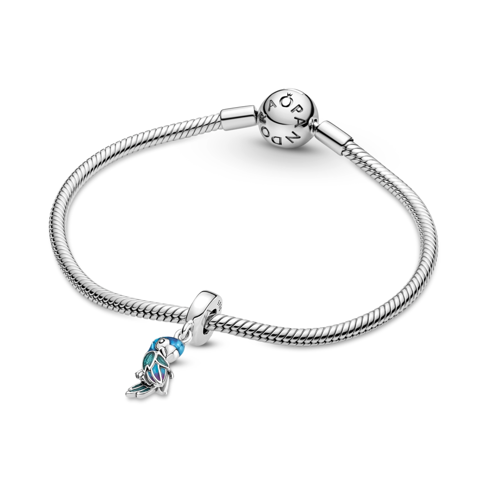 Jungle Paradise Parrot Dangle Charm