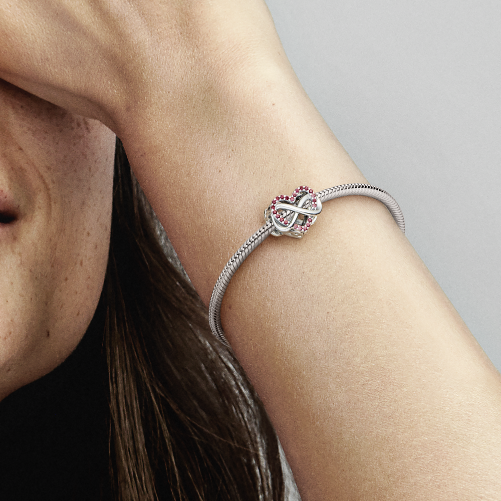 Infinity heart charm shop