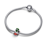 Festive Car & Christmas Tree Charm