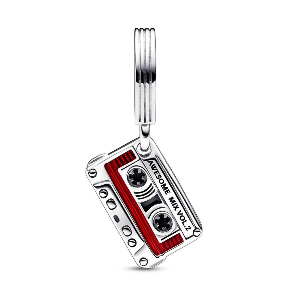 Marvel Guardians of The Galaxy Cassette Tape Dangle Charm
