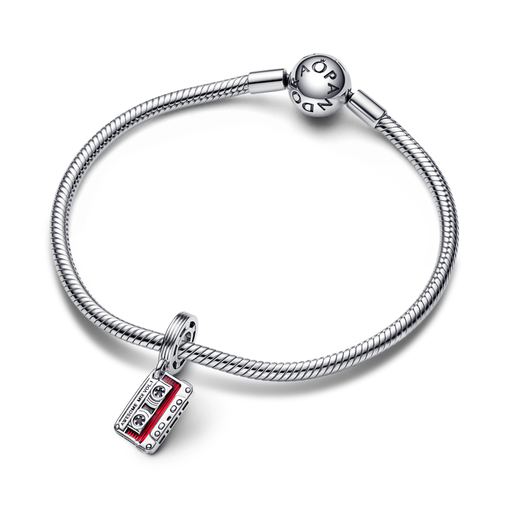 Marvel Guardians of The Galaxy Cassette Tape Dangle Charm