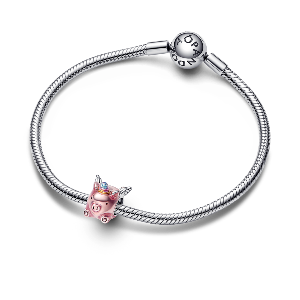 Flying Unicorn Pig Charm
