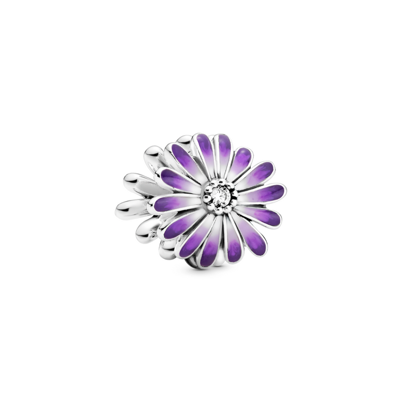 Purple Daisy Charm