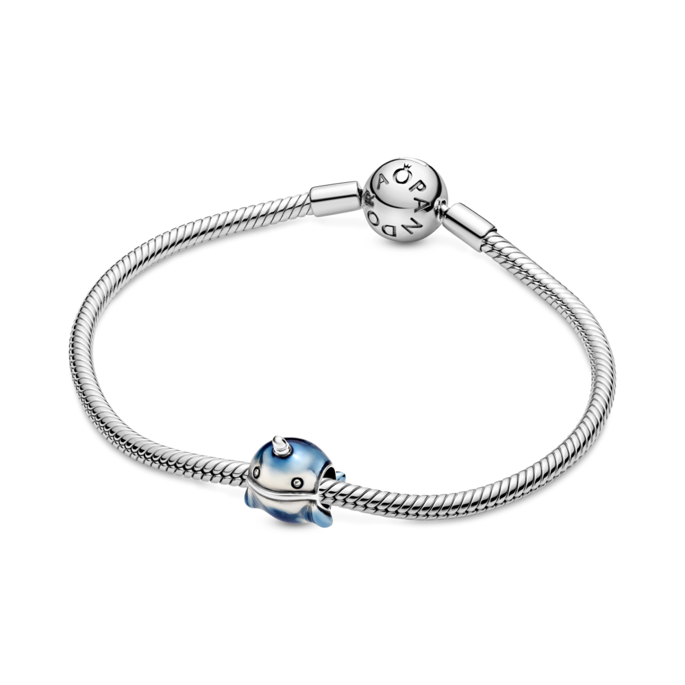 Shimmering Narwhal Charm