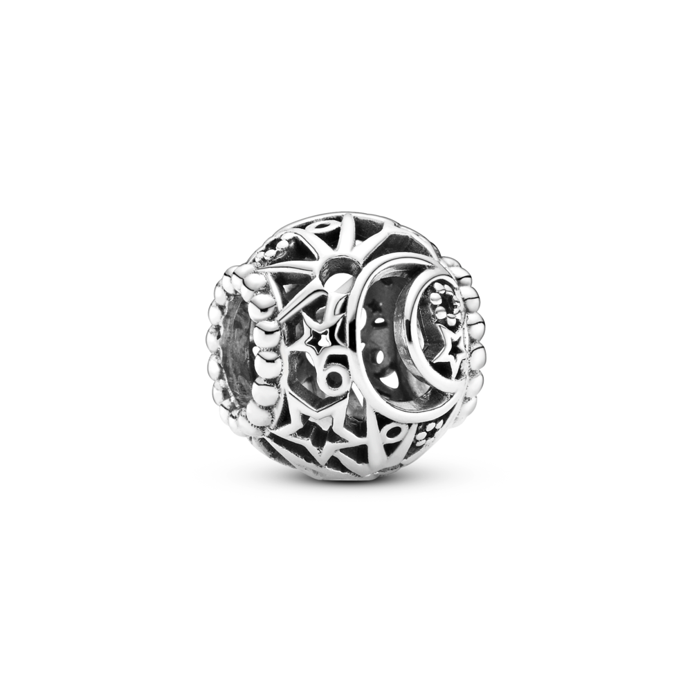 Pandora Moments Openwork Sun, Stars & Moon Charm