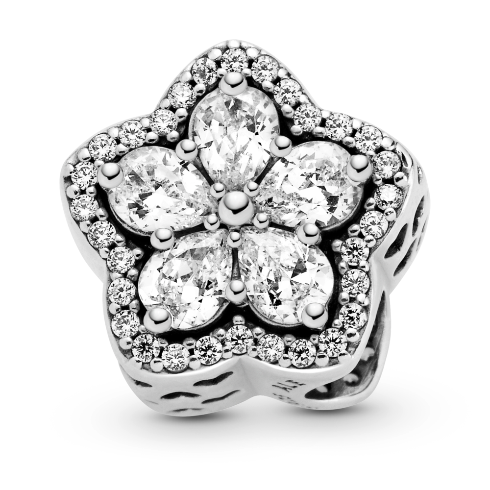 Sparkling Snowflake Pave Charm Pandora Jordan