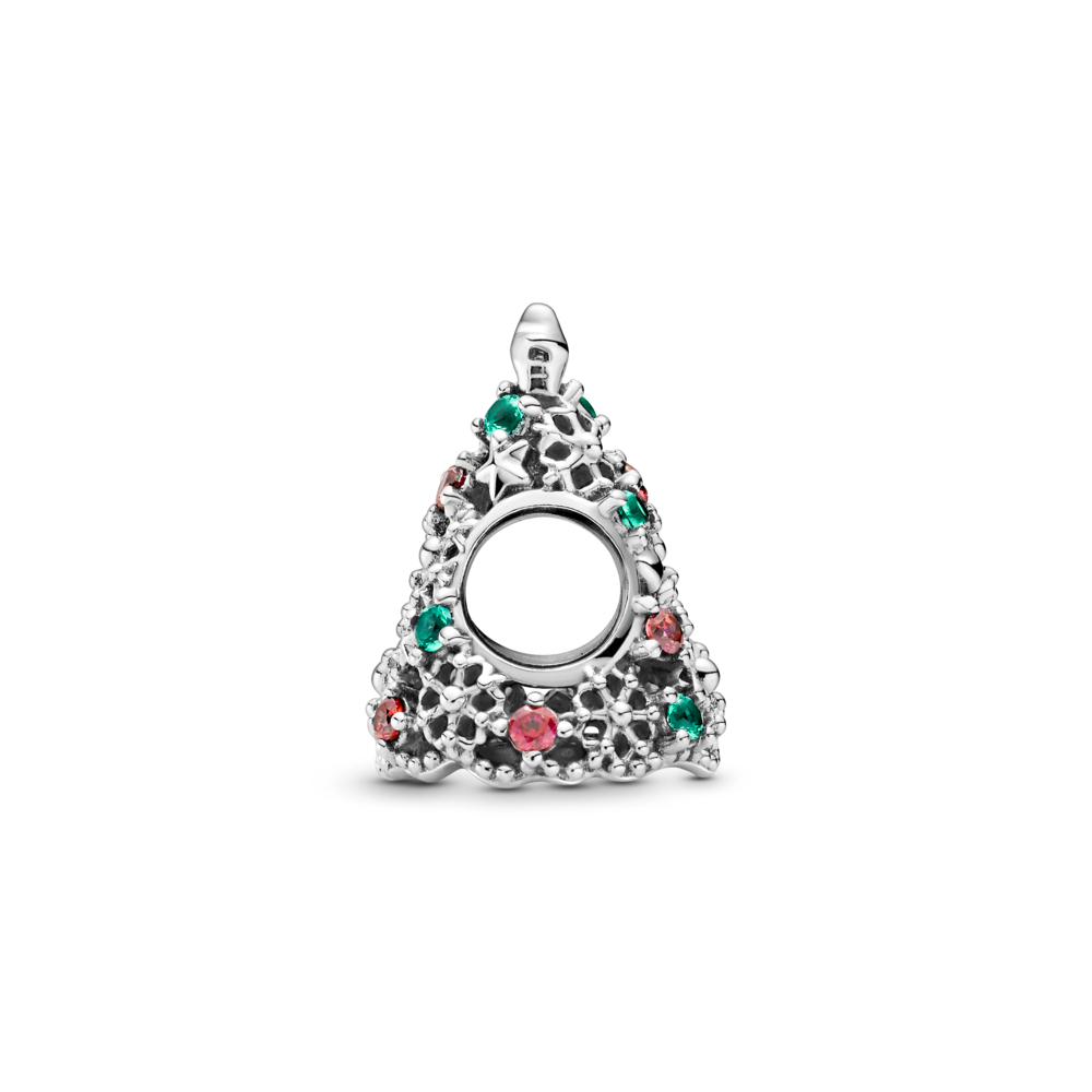Glitter Christmas Tree Charm