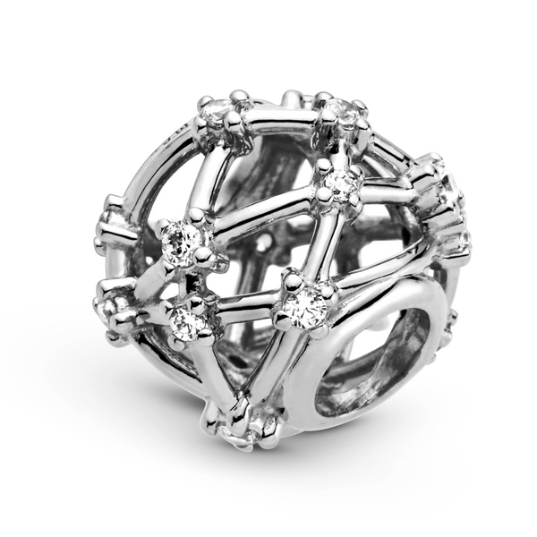 Openwork Star Constellations Charm