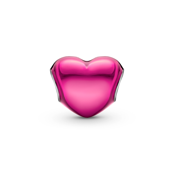 Metallic Pink Heart Charm – Pandora Jordan