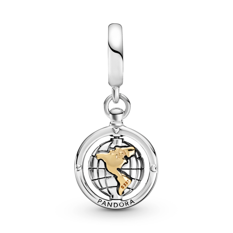 Spinning World Dangle Charm