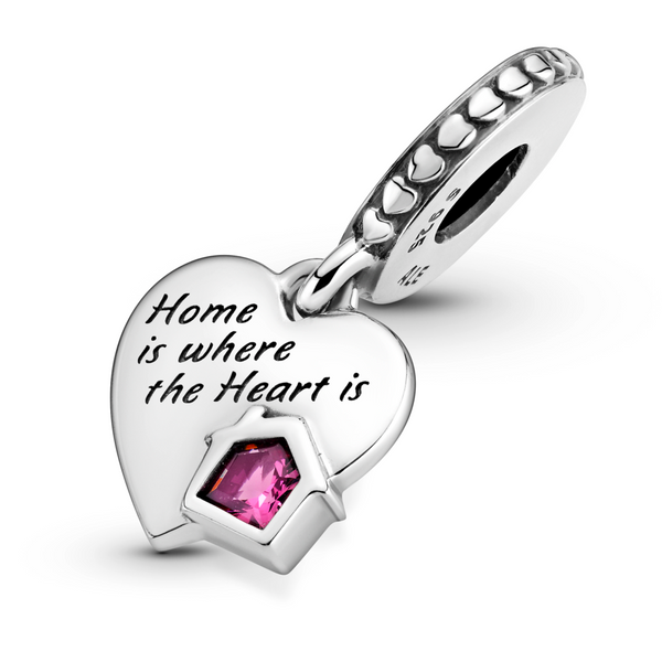 Love My Home Heart Dangle Charm