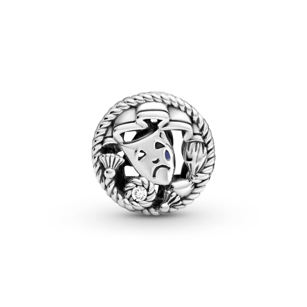 Comedy & Tragedy Drama Masks Charm