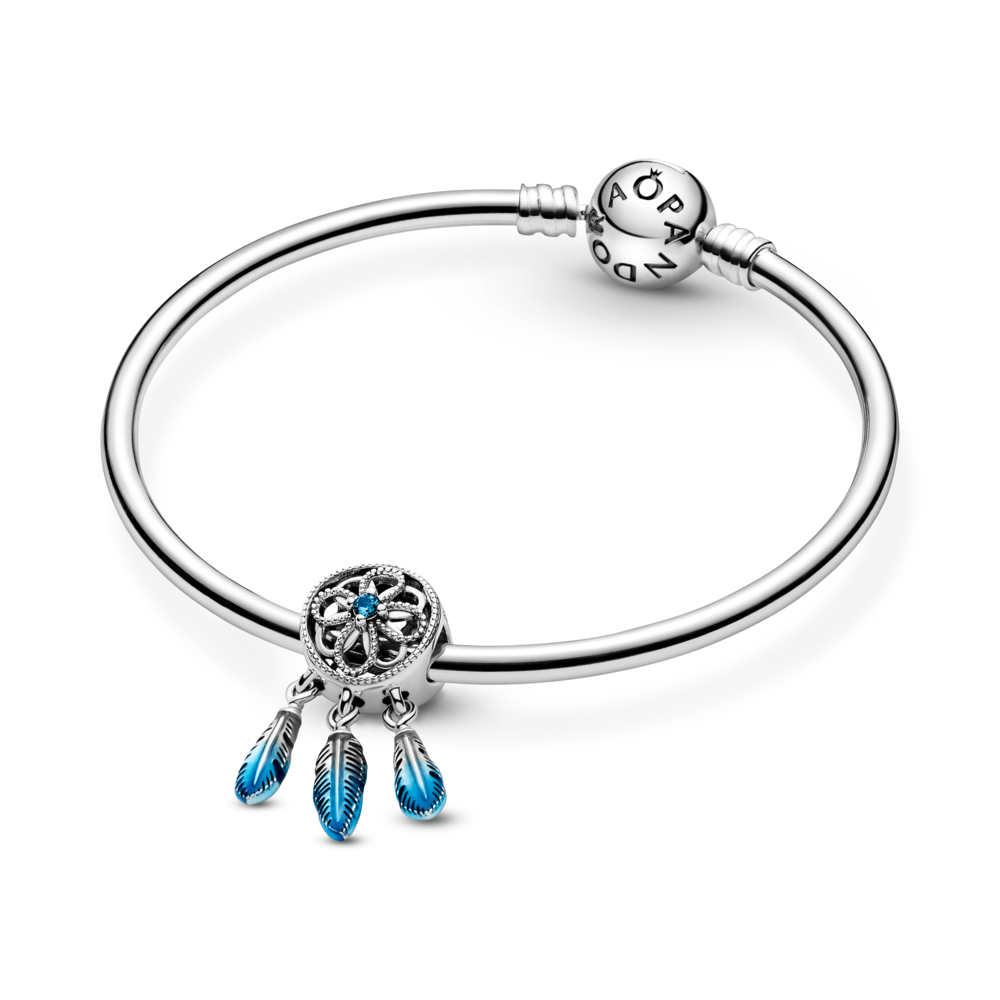 Blue Dreamcatcher  Charm