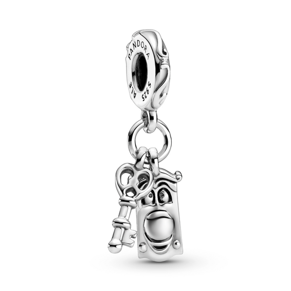 Disney Alice in Wonderland Key & Door Knob Dangle Charm