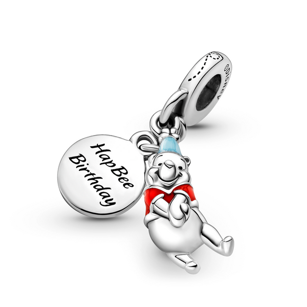 Disney Winnie the Pooh Birthday Dangle Charm