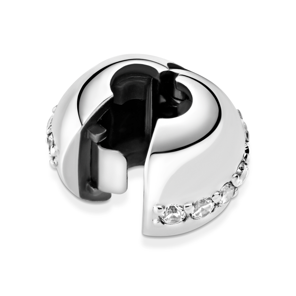 Sparkling Line Clip Charm