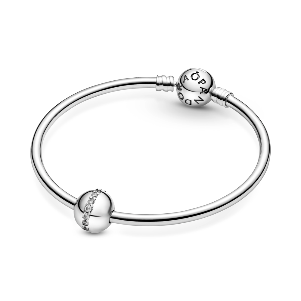 Sparkling Line Clip Charm