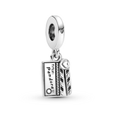 Movie Clapperboard Dangle Charm
