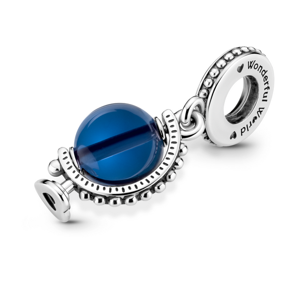 Blue Globe Dangle Charm