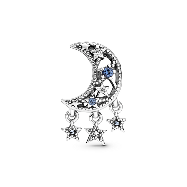 Star Crescent Moon Charm Pandora Jordan