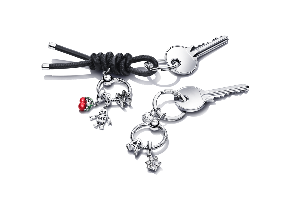 Pandora Moments Sparkling Pet Paw Print Dangle Charm