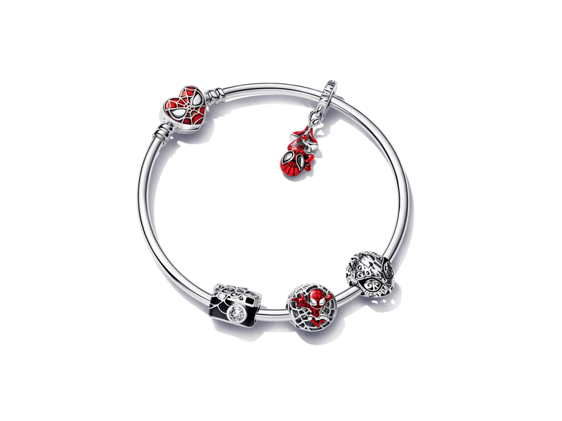 Spiderman Face (Round) Charm – Hidden Charms