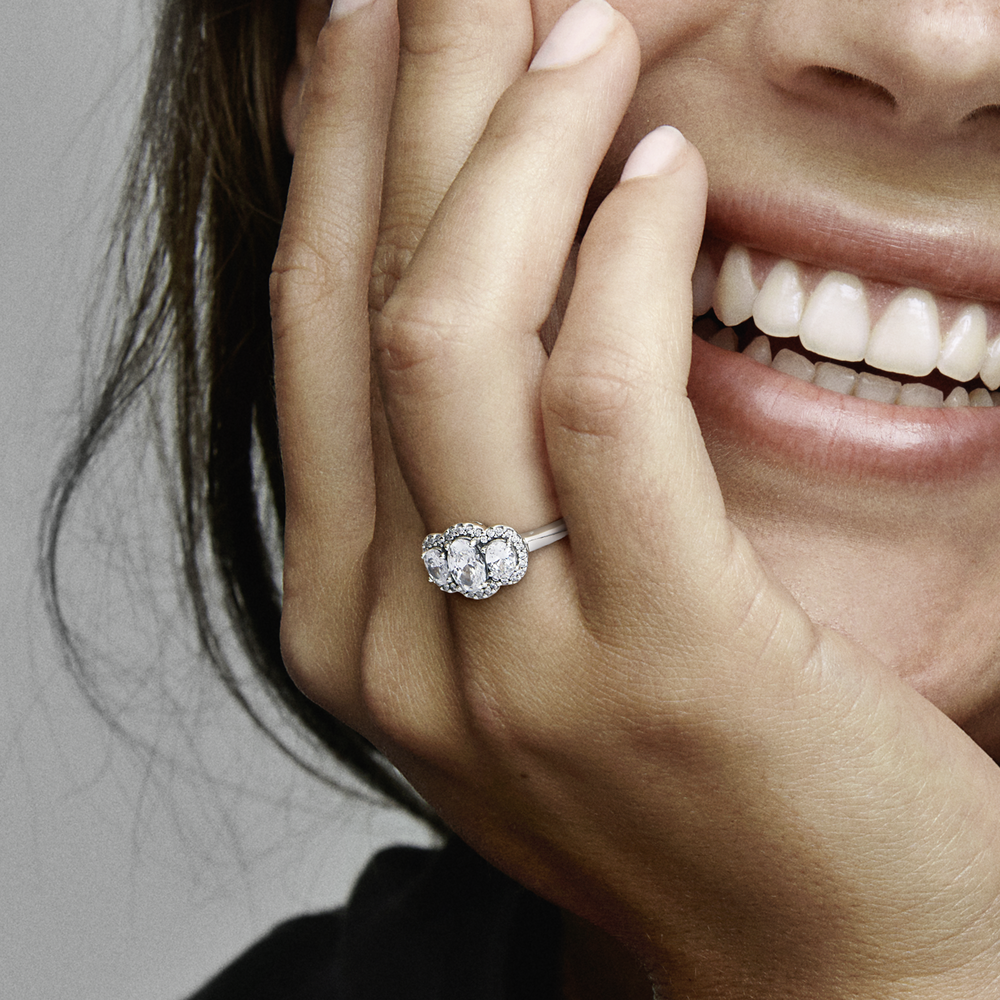 Three Stone Vintage Ring