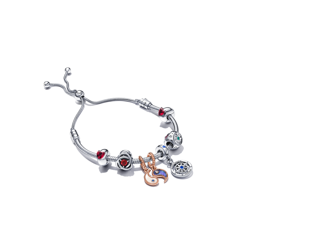 Pandora Moments Red Eternity Circle Charm