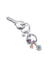 Letter A Script Alphabet Dangle Charm