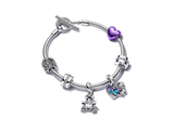 Disney Pixar Wall-E & Eve Glow-in-the-dark Dangle Charm