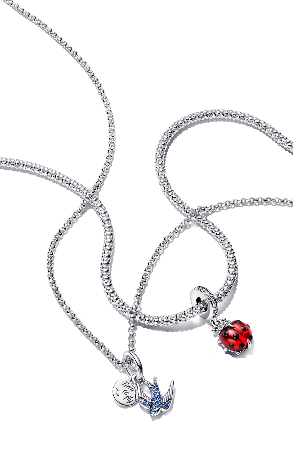 Pandora Moments Studded Chain Necklace