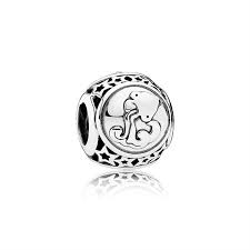 Aquarius star sign silver charm